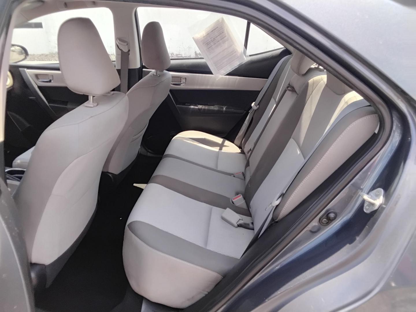 2017 GRAY /Beige Toyota Corolla L CVT (2T1BURHE8HC) with an 1.8L L4 DOHC 16V engine, CVT transmission, located at 6112 N Florida Avenue, Tampa, FL, 33604, (888) 521-5131, 27.954929, -82.459534 - $499 DOWN PLUS TAX & TAG.- Photo#6