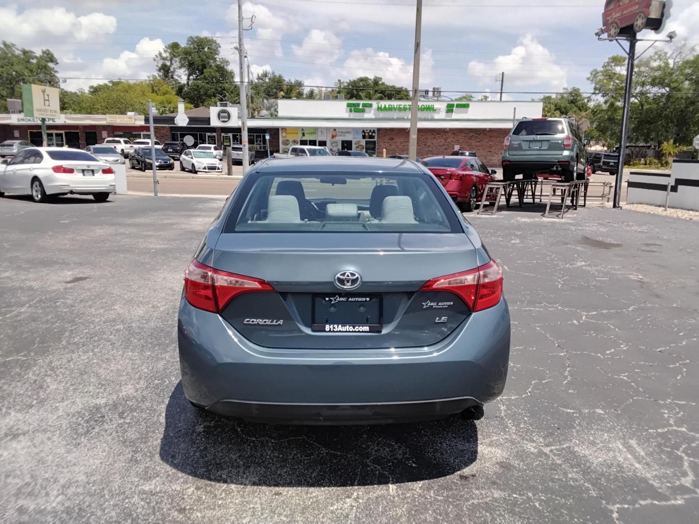 2017 GRAY /Beige Toyota Corolla L CVT (2T1BURHE8HC) with an 1.8L L4 DOHC 16V engine, CVT transmission, located at 6112 N Florida Avenue, Tampa, FL, 33604, (888) 521-5131, 27.954929, -82.459534 - $499 DOWN PLUS TAX & TAG.- Photo#4