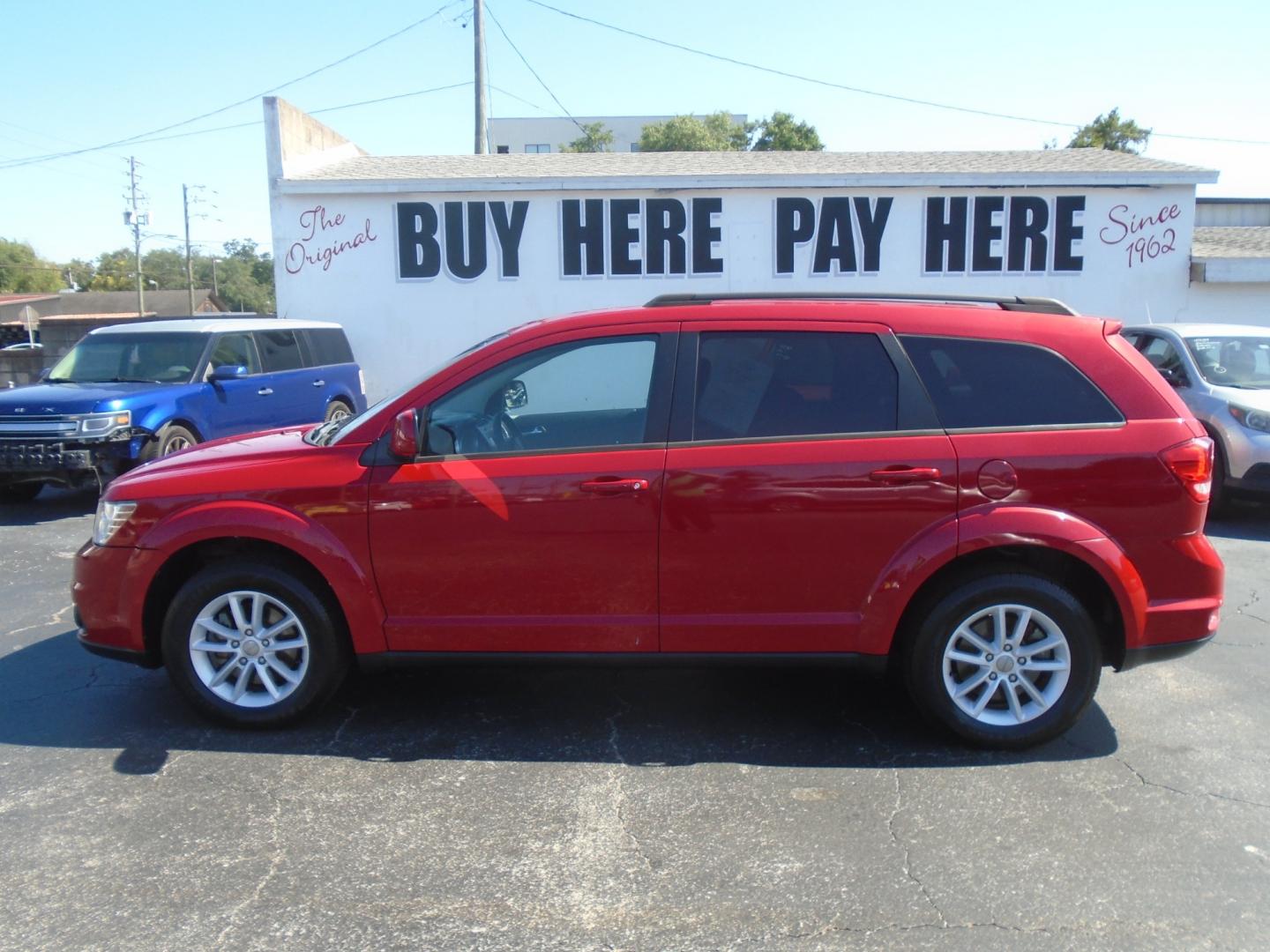 2016 Dodge Journey SXT (3C4PDCBG6GT) with an 3.6L V6 DOHC 24V engine, 4A transmission, located at 6112 N Florida Avenue, Tampa, FL, 33604, (888) 521-5131, 27.954929, -82.459534 - Photo#0