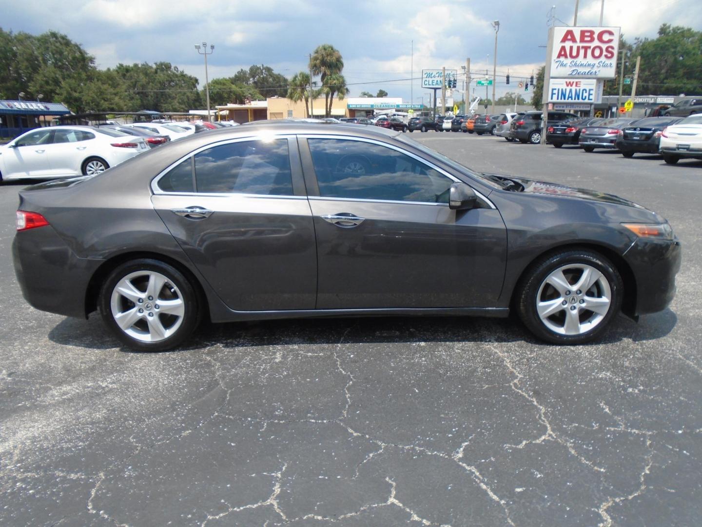 2010 Acura TSX 5-Speed AT (JH4CU2F63AC) with an 2.4L L4 DOHC 16V engine, 5-Speed Automatic transmission, located at 6112 N Florida Avenue, Tampa, FL, 33604, (888) 521-5131, 27.954929, -82.459534 - Photo#2