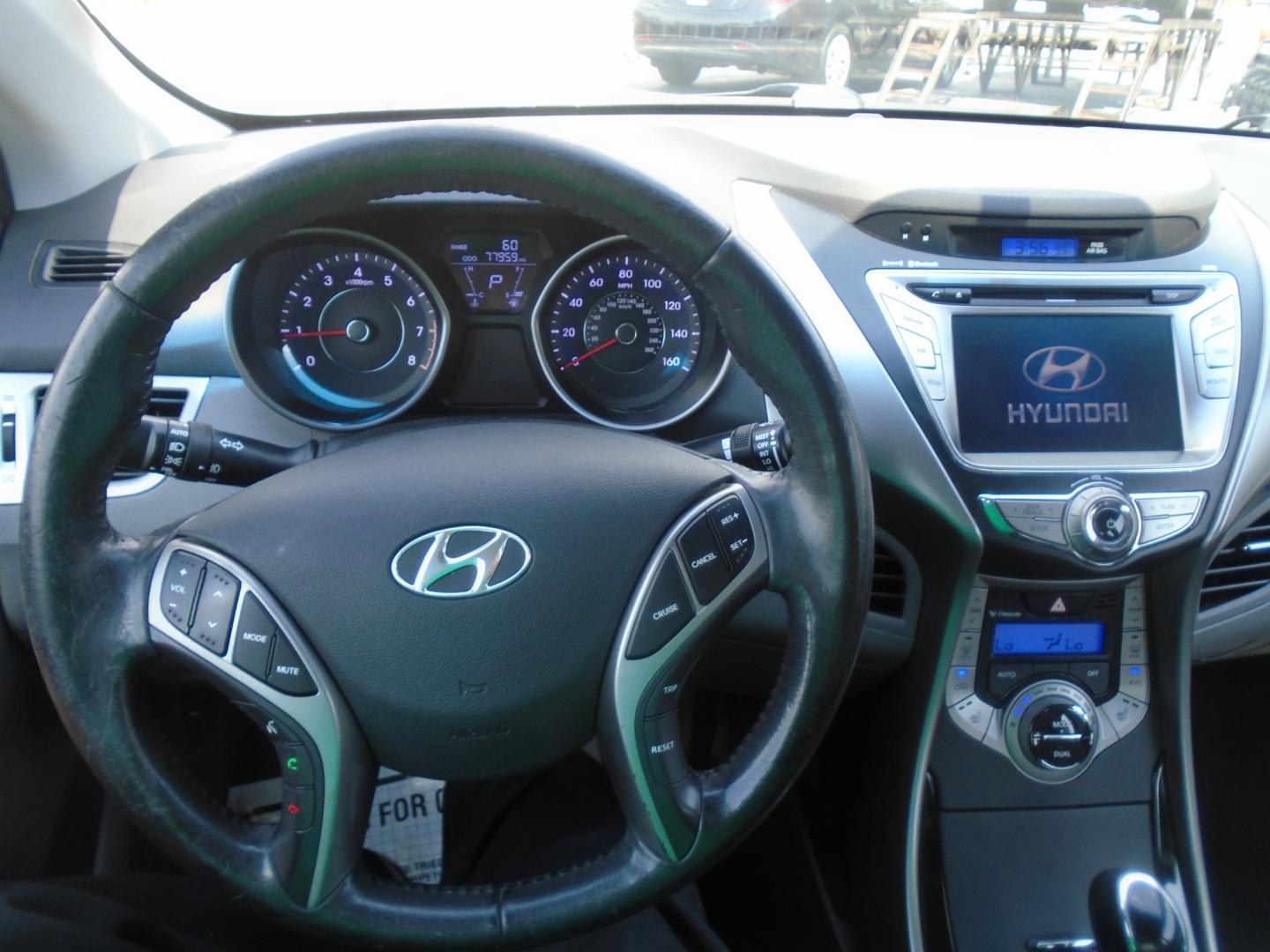 2013 Hyundai Elantra Limited (5NPDH4AE6DH) with an 1.8L L4 DOHC 16V engine, 6-Speed Automatic transmission, located at 6112 N Florida Avenue, Tampa, FL, 33604, (888) 521-5131, 27.954929, -82.459534 - Photo#12