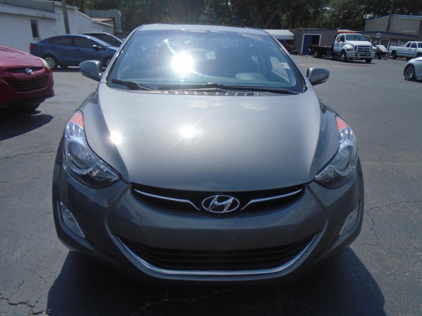 2013 Hyundai Elantra Limited (5NPDH4AE6DH) with an 1.8L L4 DOHC 16V engine, 6-Speed Automatic transmission, located at 6112 N Florida Avenue, Tampa, FL, 33604, (888) 521-5131, 27.954929, -82.459534 - Photo#1