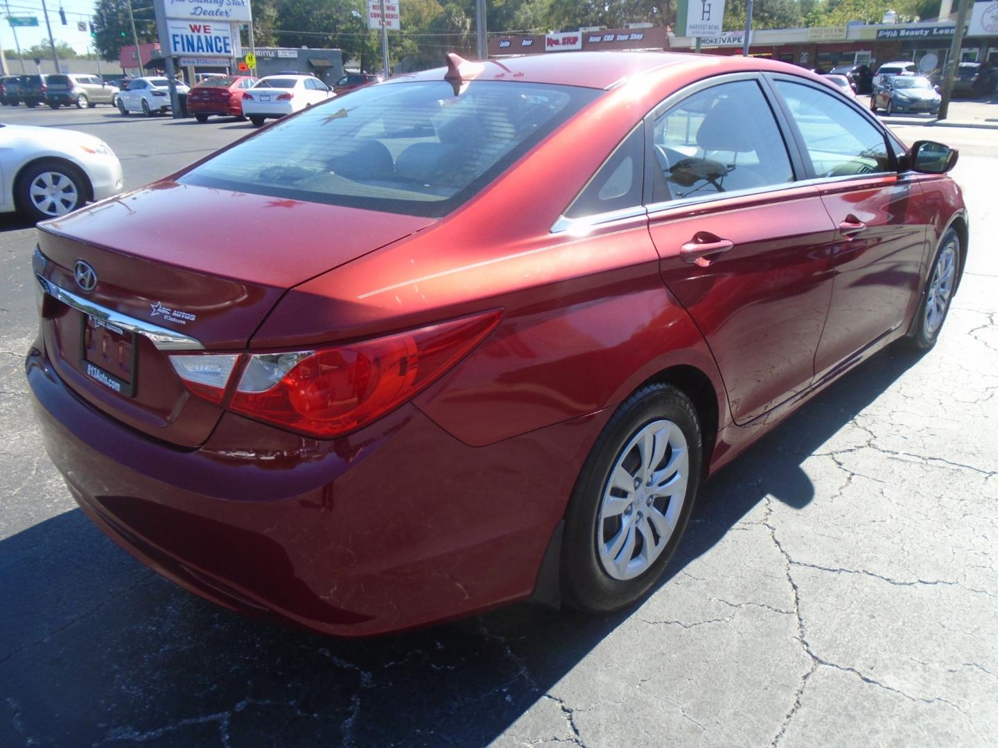 2011 Hyundai Sonata GLS Auto (5NPEB4AC1BH) with an 2.4L L4 DOHC 16V engine, 5-Speed Automatic transmission, located at 6112 N Florida Avenue, Tampa, FL, 33604, (888) 521-5131, 27.954929, -82.459534 - Photo#5