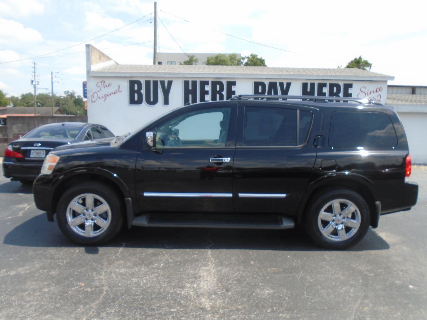 2013 Nissan Armada SL 4WD (5N1BA0NC3DN) with an 5.6L V8 DOHC 32V FFV engine, 5-Speed Automatic transmission, located at 6112 N Florida Avenue, Tampa, FL, 33604, (888) 521-5131, 27.954929, -82.459534 - Photo#0