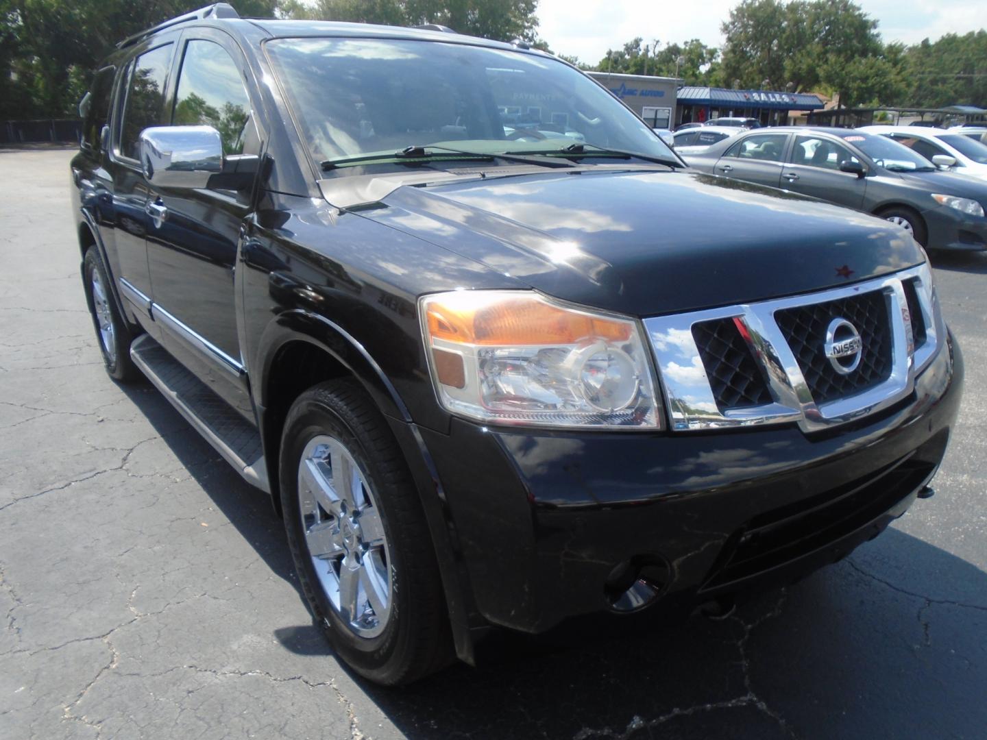 2013 Nissan Armada SL 4WD (5N1BA0NC3DN) with an 5.6L V8 DOHC 32V FFV engine, 5-Speed Automatic transmission, located at 6112 N Florida Avenue, Tampa, FL, 33604, (888) 521-5131, 27.954929, -82.459534 - Photo#2