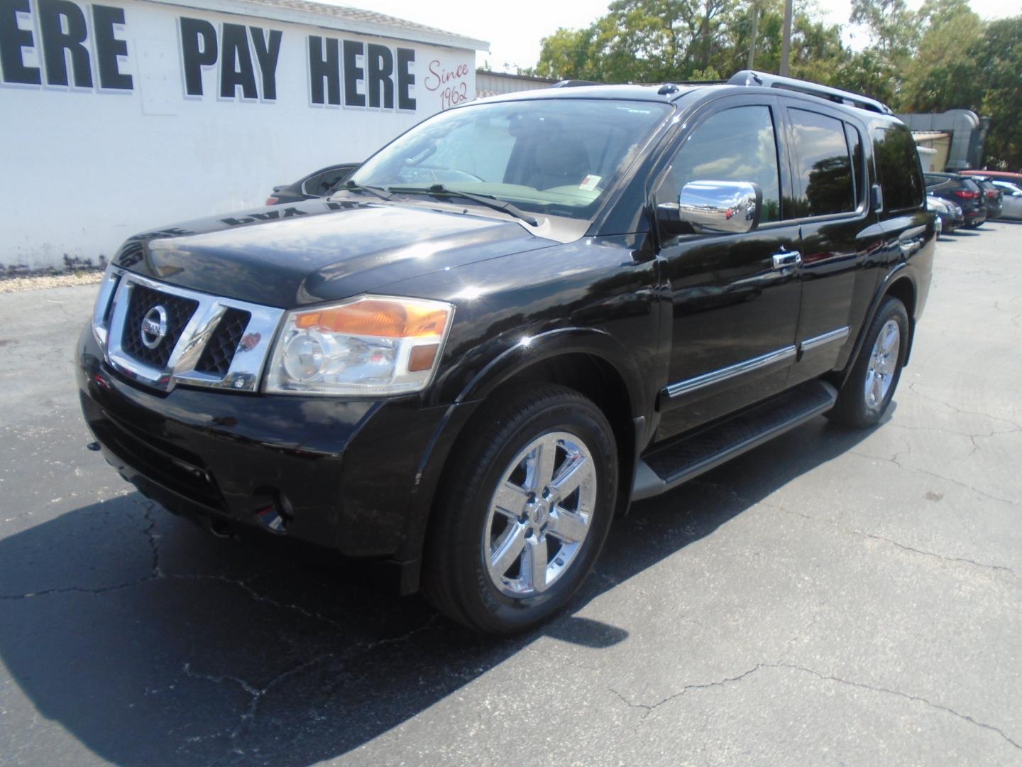 2013 Nissan Armada SL 4WD (5N1BA0NC3DN) with an 5.6L V8 DOHC 32V FFV engine, 5-Speed Automatic transmission, located at 6112 N Florida Avenue, Tampa, FL, 33604, (888) 521-5131, 27.954929, -82.459534 - Photo#3