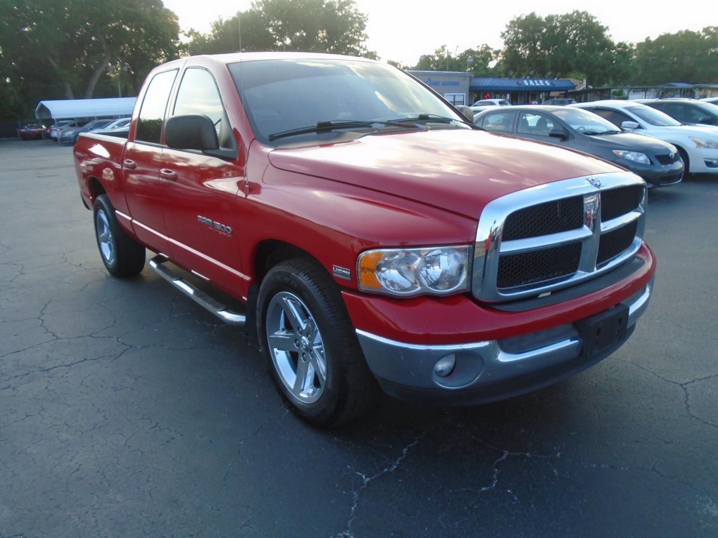 2005 Dodge Ram 1500 Laramie Quad Cab Long Bed 2WD (1D7HA18D05S) with an 5.7L V8 OHV 16V engine, 5-Speed Automatic Overdrive transmission, located at 6112 N Florida Avenue, Tampa, FL, 33604, (888) 521-5131, 27.954929, -82.459534 - Photo#2