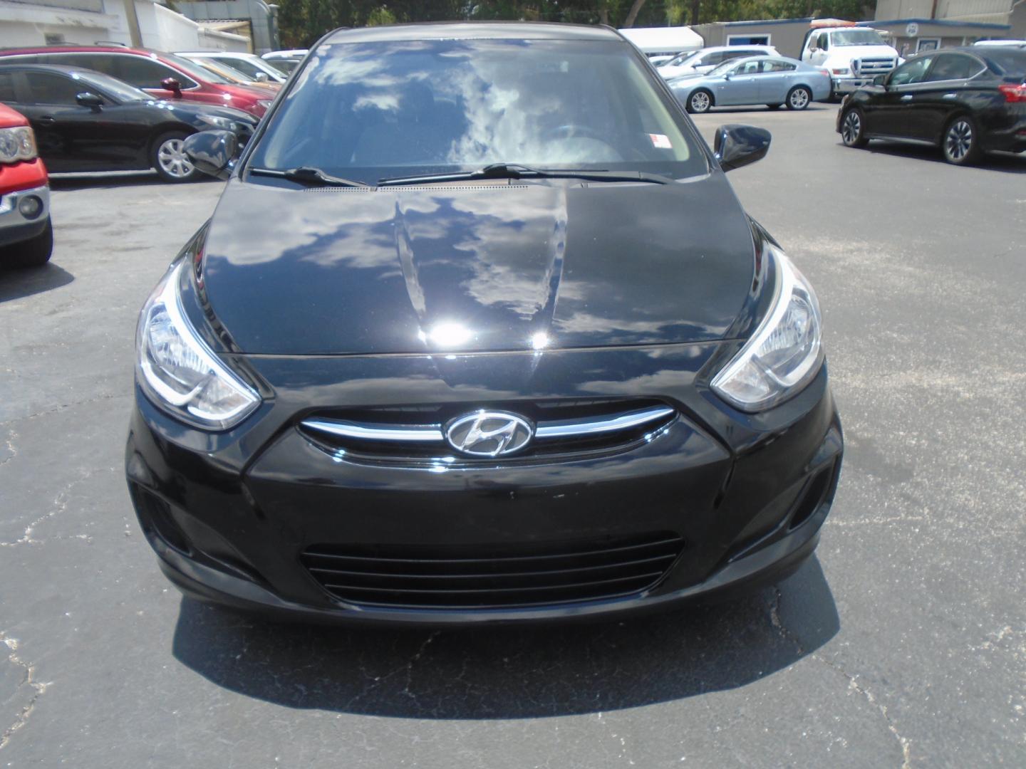 2015 Hyundai Accent GLS 4-Door 6A (KMHCT4AE9FU) with an 1.6L L4 DOHC 16V engine, 6-Speed Automatic transmission, located at 6112 N Florida Avenue, Tampa, FL, 33604, (888) 521-5131, 27.954929, -82.459534 - Photo#1