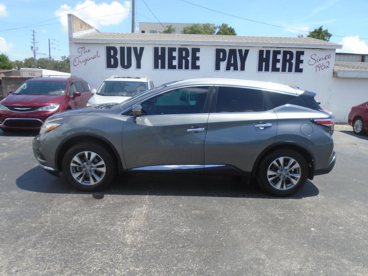 2015 Nissan Murano Platinum FWD (5N1AZ2MG1FN) with an 3.5L V6 DOHC 24V engine, Continuously Variable Transmission transmission, located at 6112 N Florida Avenue, Tampa, FL, 33604, (888) 521-5131, 27.954929, -82.459534 - Photo#0