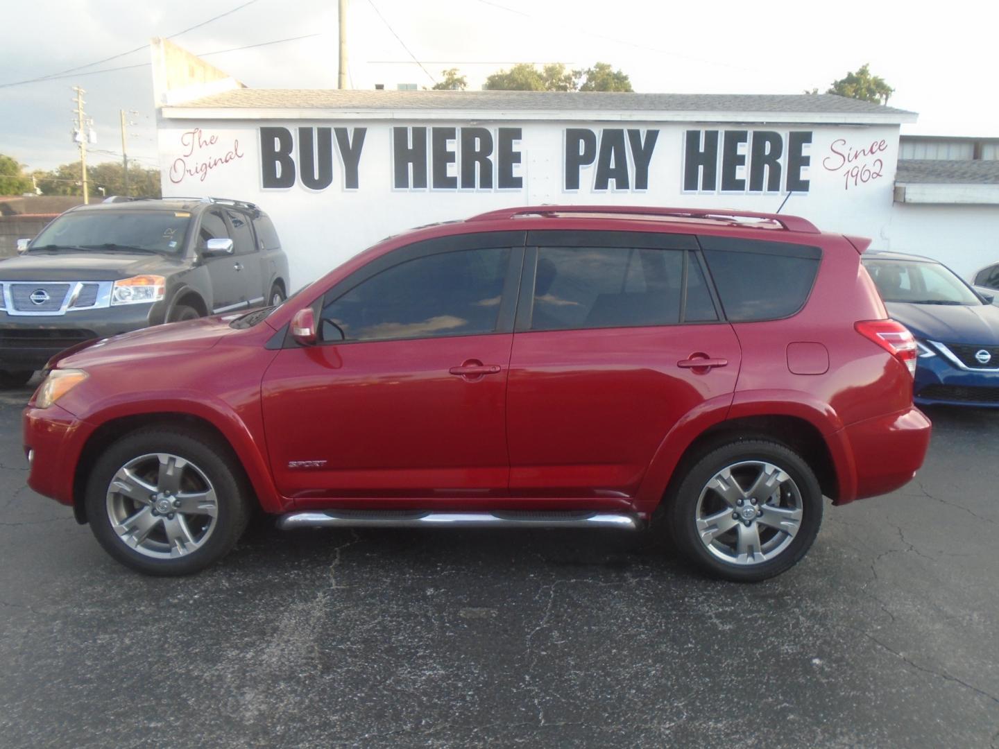 2011 Toyota RAV4 Sport I4 4WD (JTMRF4DV8B5) with an 2.4L L4 DOHC 16V engine, 4-Speed Automatic transmission, located at 6112 N Florida Avenue, Tampa, FL, 33604, (888) 521-5131, 27.954929, -82.459534 - Photo#0