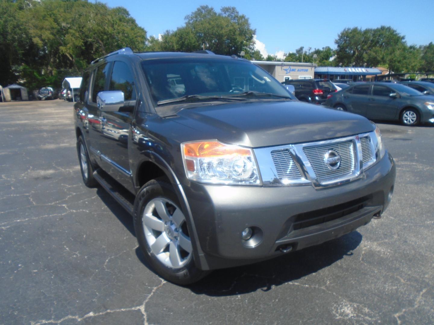 2010 Nissan Armada SE 4WD (5N1BA0NC6AN) with an 5.6L V8 DOHC 32V FFV engine, 5-Speed Automatic transmission, located at 6112 N Florida Avenue, Tampa, FL, 33604, (888) 521-5131, 27.954929, -82.459534 - Photo#2