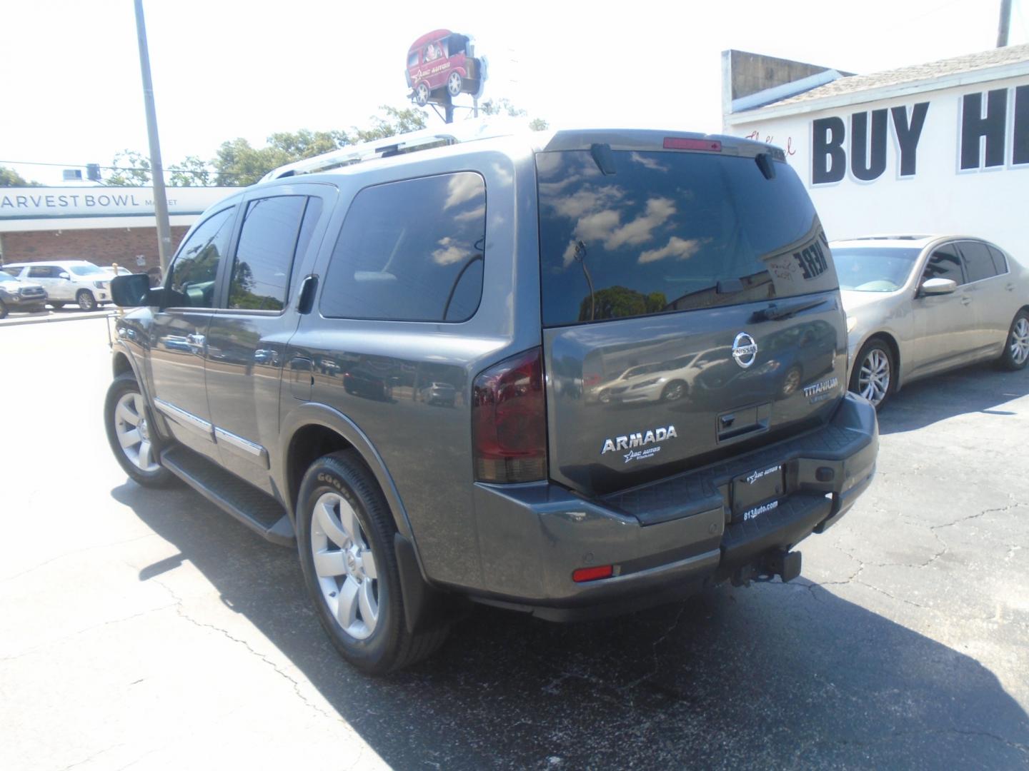 2010 Nissan Armada SE 4WD (5N1BA0NC6AN) with an 5.6L V8 DOHC 32V FFV engine, 5-Speed Automatic transmission, located at 6112 N Florida Avenue, Tampa, FL, 33604, (888) 521-5131, 27.954929, -82.459534 - Photo#4