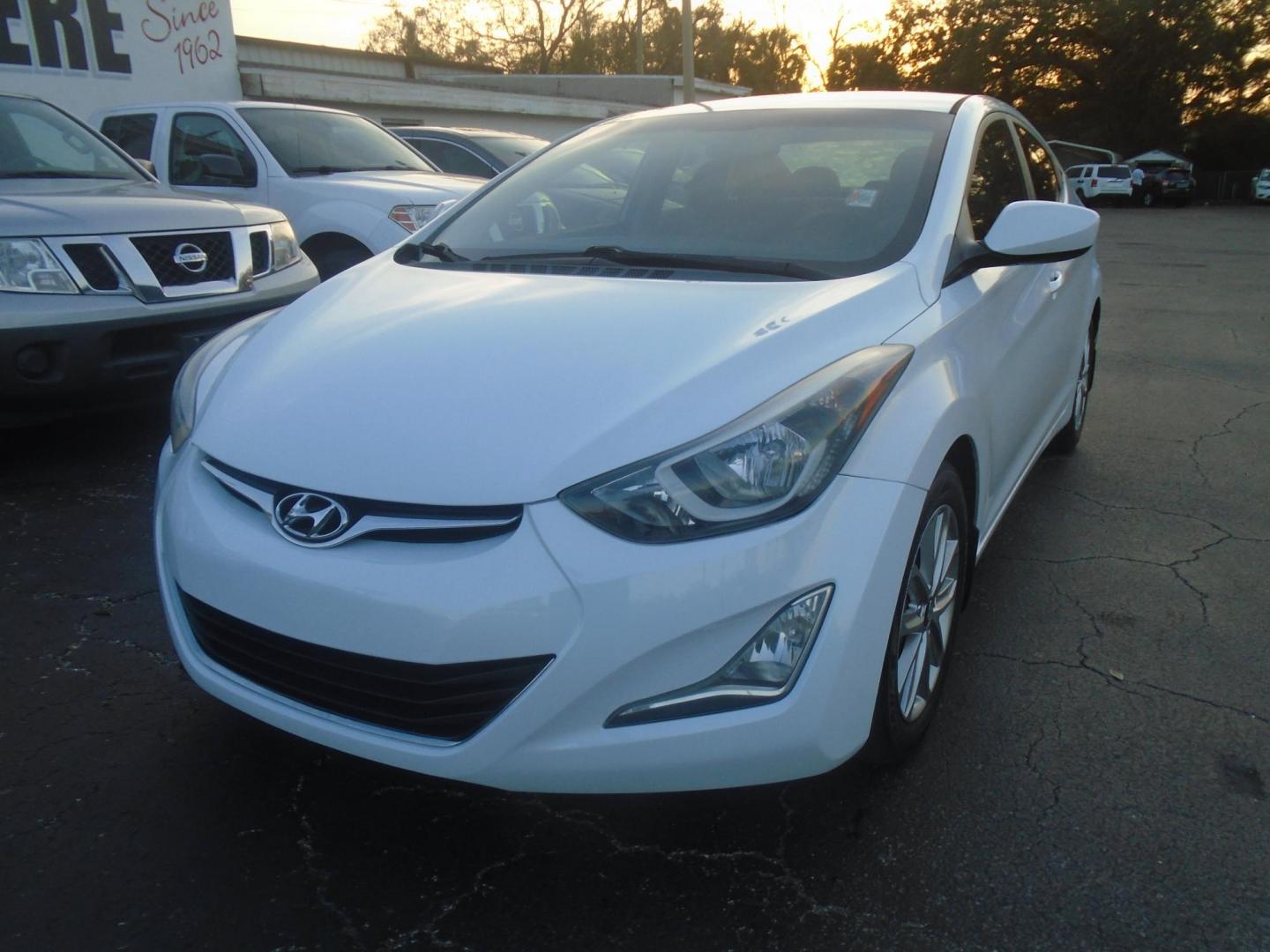 2015 Hyundai Elantra Limited (5NPDH4AE9FH) with an 1.8L L4 DOHC 16V engine, 6-Speed Automatic transmission, located at 6112 N Florida Avenue, Tampa, FL, 33604, (888) 521-5131, 27.954929, -82.459534 - Photo#0