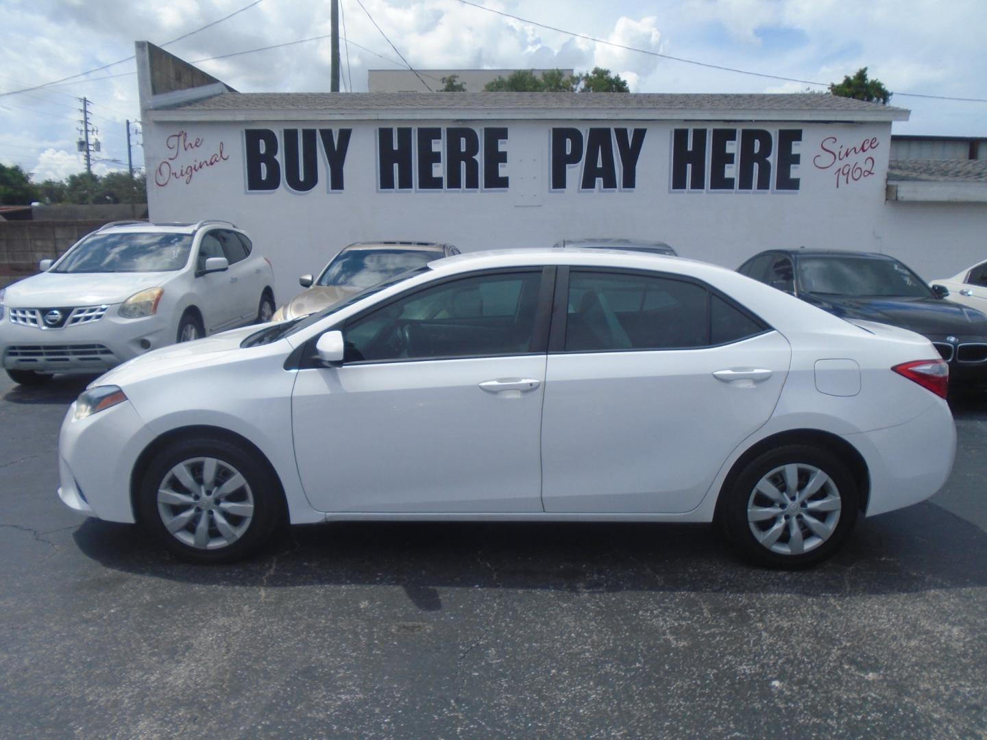 2016 Toyota Corolla L 4-Speed AT (2T1BURHEXGC) with an 1.8L L4 DOHC 16V engine, 4A transmission, located at 6112 N Florida Avenue, Tampa, FL, 33604, (888) 521-5131, 27.954929, -82.459534 - Photo#0