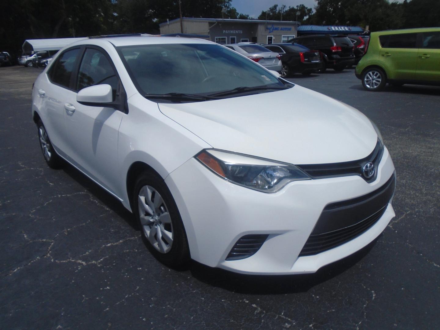 2016 Toyota Corolla L 4-Speed AT (2T1BURHEXGC) with an 1.8L L4 DOHC 16V engine, 4A transmission, located at 6112 N Florida Avenue, Tampa, FL, 33604, (888) 521-5131, 27.954929, -82.459534 - Photo#2