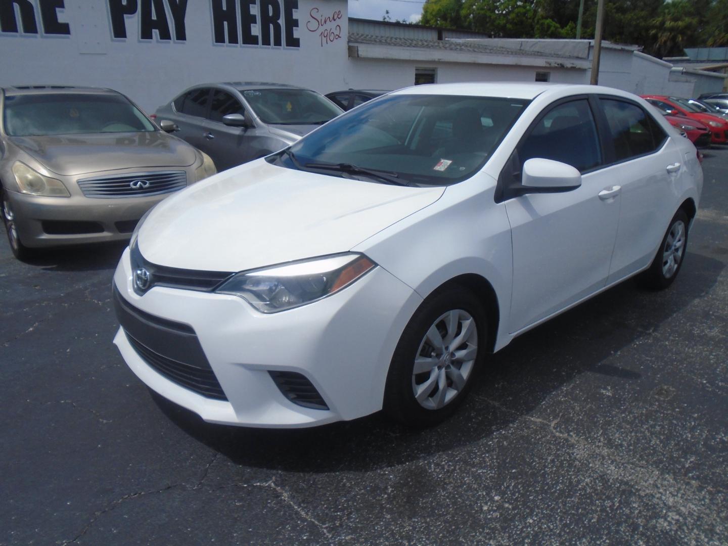 2016 Toyota Corolla L 4-Speed AT (2T1BURHEXGC) with an 1.8L L4 DOHC 16V engine, 4A transmission, located at 6112 N Florida Avenue, Tampa, FL, 33604, (888) 521-5131, 27.954929, -82.459534 - Photo#3