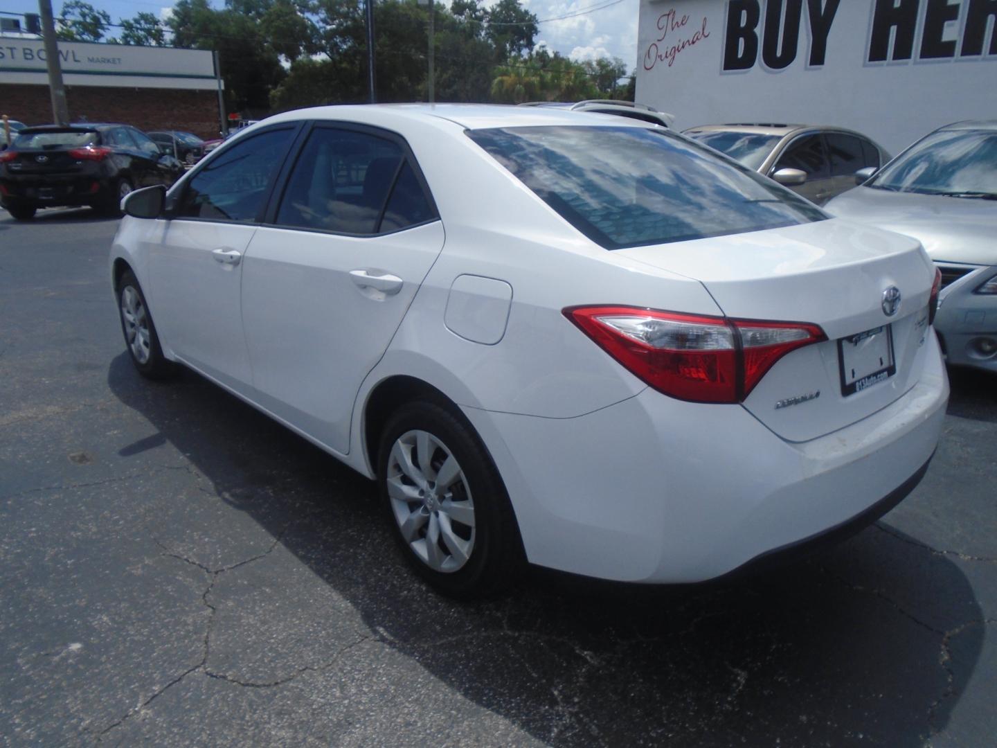 2016 Toyota Corolla L 4-Speed AT (2T1BURHEXGC) with an 1.8L L4 DOHC 16V engine, 4A transmission, located at 6112 N Florida Avenue, Tampa, FL, 33604, (888) 521-5131, 27.954929, -82.459534 - Photo#4