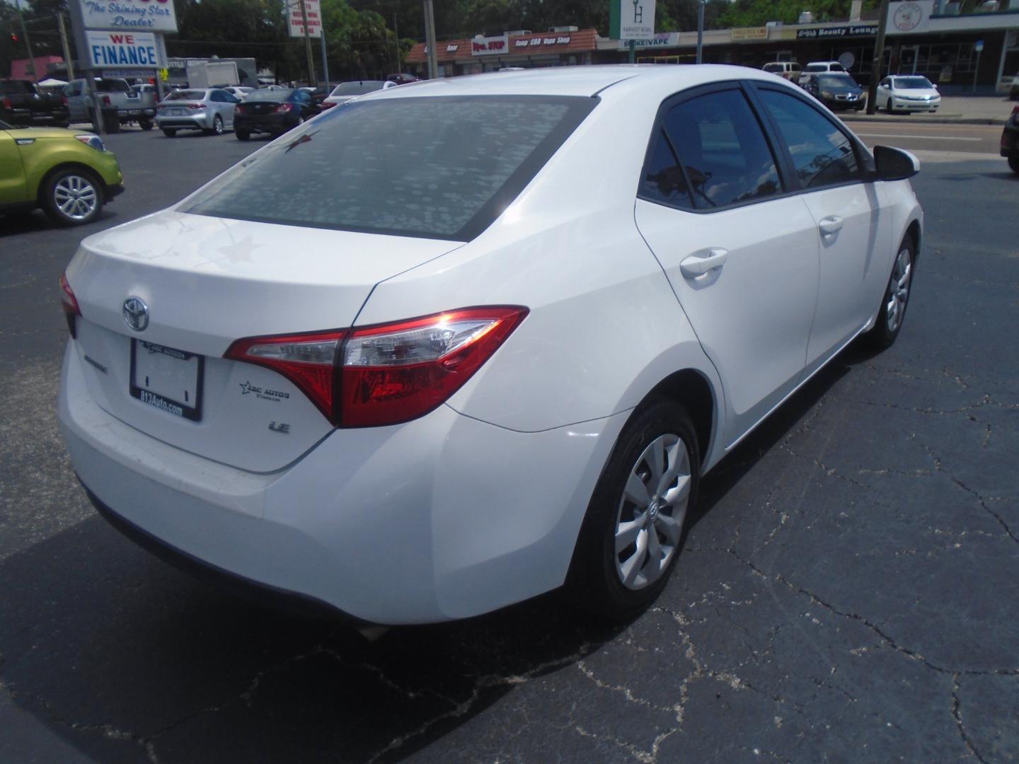 2016 Toyota Corolla L 4-Speed AT (2T1BURHEXGC) with an 1.8L L4 DOHC 16V engine, 4A transmission, located at 6112 N Florida Avenue, Tampa, FL, 33604, (888) 521-5131, 27.954929, -82.459534 - Photo#5