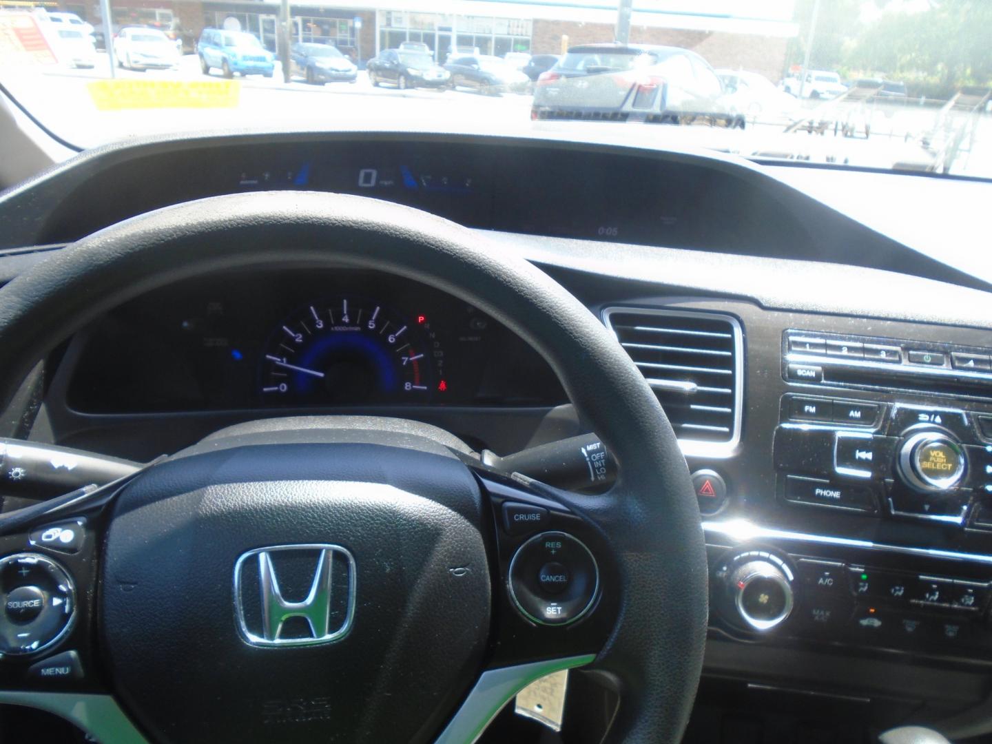 2013 Honda Civic LX Sedan 5-Speed AT (19XFB2F58DE) with an 1.8L L4 SOHC 16V engine, 5-Speed Automatic transmission, located at 6112 N Florida Avenue, Tampa, FL, 33604, (888) 521-5131, 27.954929, -82.459534 - Photo#10