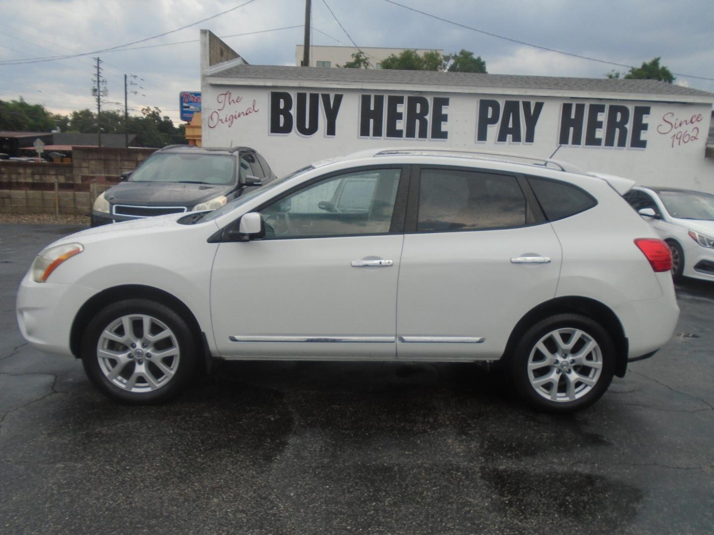 2013 Nissan Rogue S 2WD (JN8AS5MT6DW) with an 2.5L L4 DOHC 16V engine, Continuously Variable Transmission transmission, located at 6112 N Florida Avenue, Tampa, FL, 33604, (888) 521-5131, 27.954929, -82.459534 - Photo#0