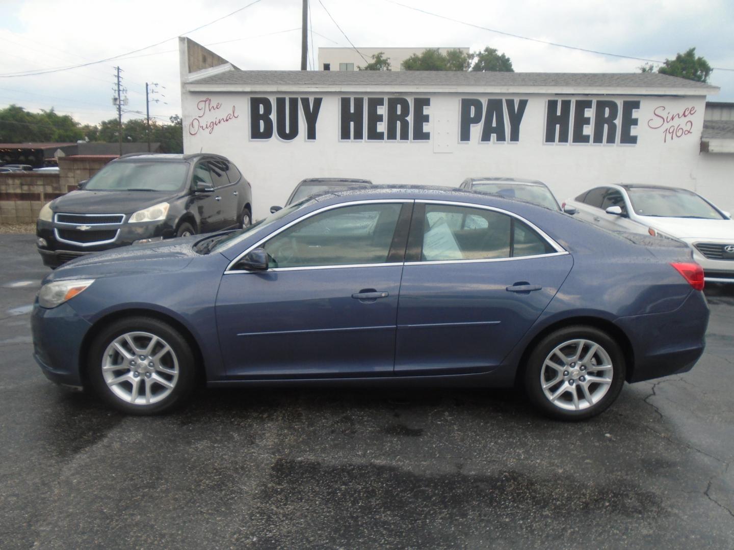 2014 Chevrolet Malibu 1LT (1G11C5SL3EF) with an 2.5L L4 DOHC 16V engine, 6-Speed Automatic transmission, located at 6112 N Florida Avenue, Tampa, FL, 33604, (888) 521-5131, 27.954929, -82.459534 - Photo#0