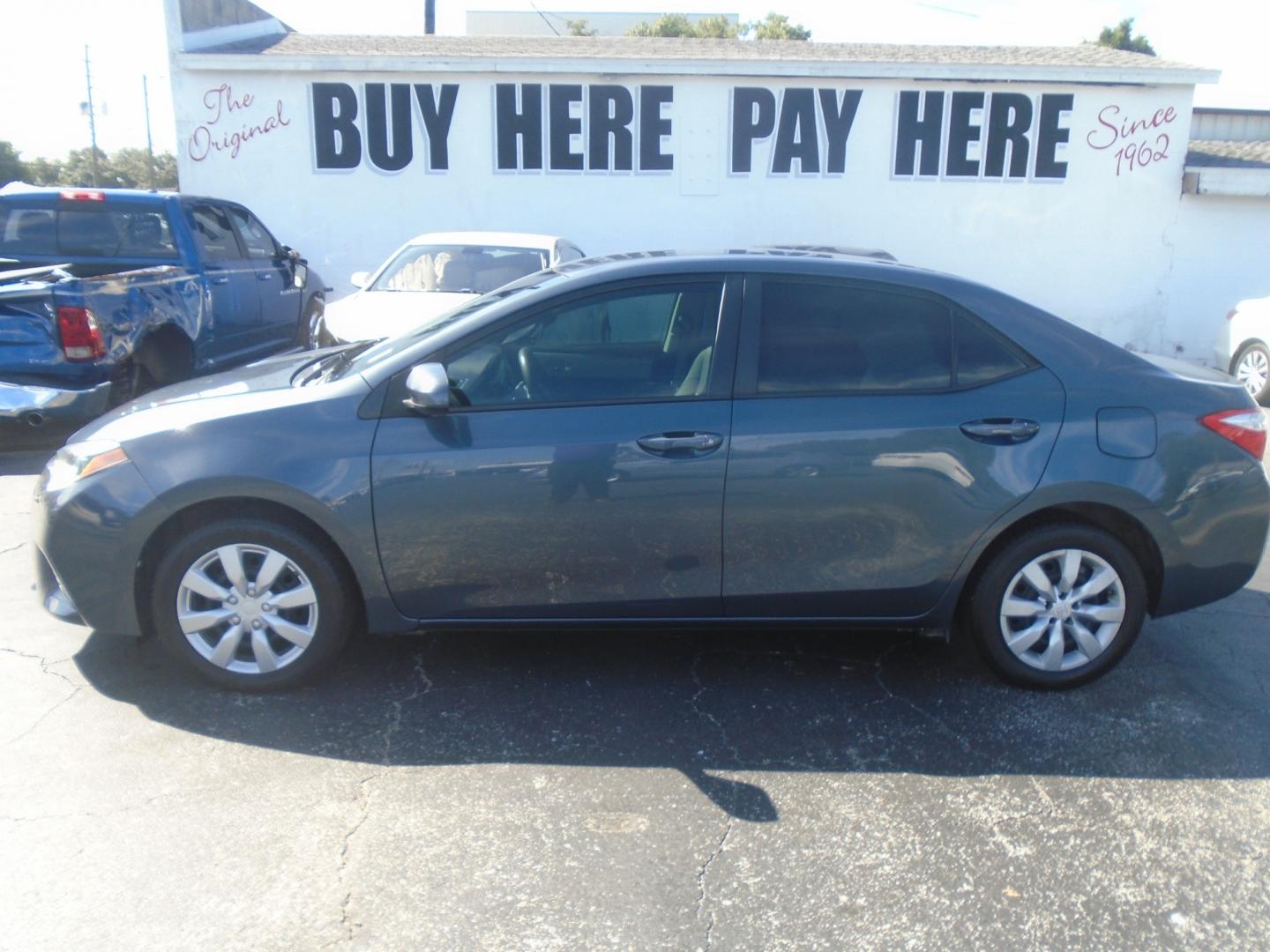 2015 Toyota Corolla L 4-Speed AT (2T1BURHE8FC) with an 1.8L L4 DOHC 16V engine, 4-Speed Automatic transmission, located at 6112 N Florida Avenue, Tampa, FL, 33604, (888) 521-5131, 27.954929, -82.459534 - Photo#0